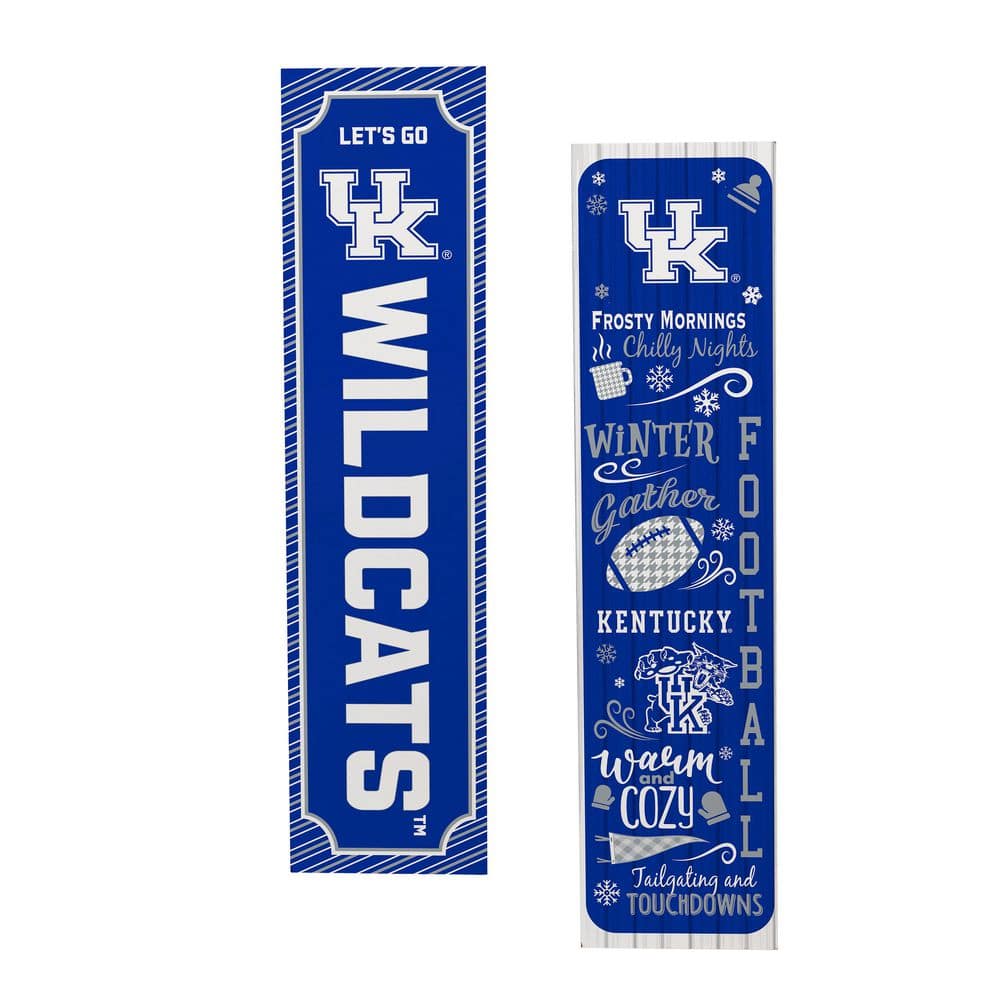 47 in. Double Sided Leaner Porch Sign, University of Kentucky, Winter Seasonal price history on PriceWatchPro