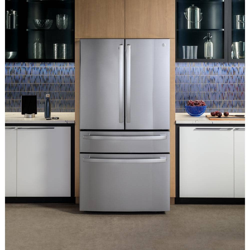 Stainless Steel Smart French Door Refrigerator with Ice Maker