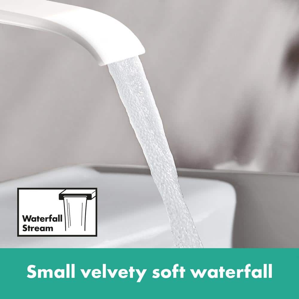 Elegant Black Nickel Modern Vessel Faucet with Waterfall Stream