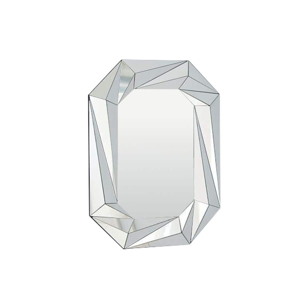 Modern Beveled Frameless Wall Mirror, Silver Glass, Distortion-Free, 36x36 in. price history on PriceWatchPro