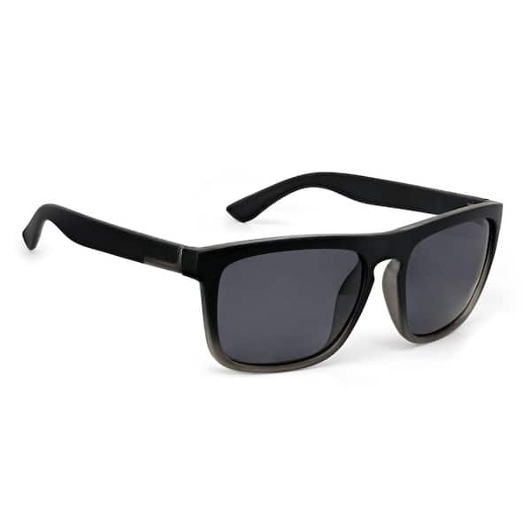 Polarized Square Black Smoke Sunglasses