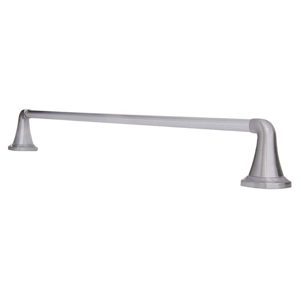 Belding Collection 24 in. Towel Bar in Satin Nickel