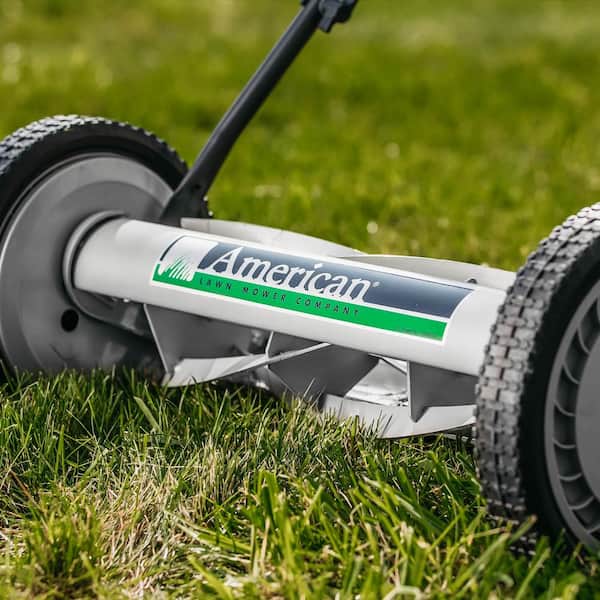 Have a question about American Lawn Mower Company 18 in. 5-Blade Manual  Walk Behind Reel Lawn Mower? - Pg 1 - The Home Depot