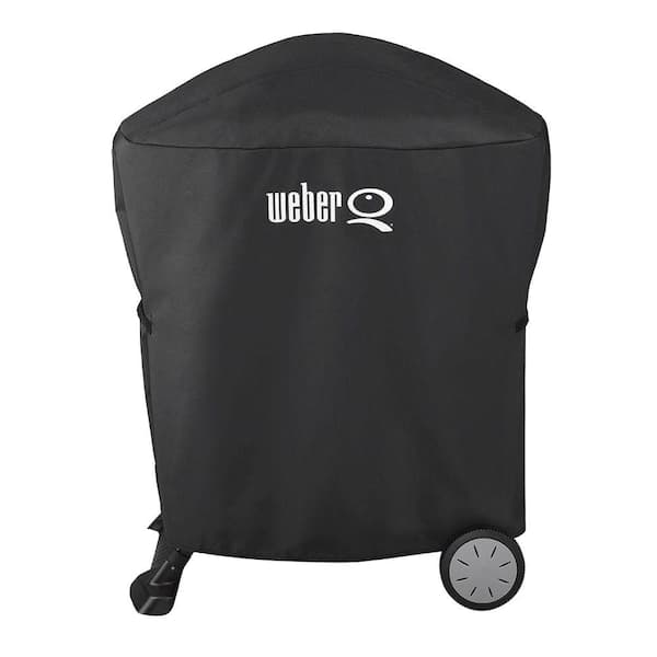 Weber Q 100/1000/200/2000 with Rolling Cart Grill Cover