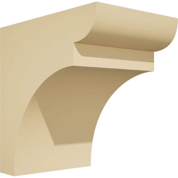 Ekena Millwork Yorktown 4 in. W x 6 in. H x 6 in. D Signature Urethane Polyurethane Corbel
