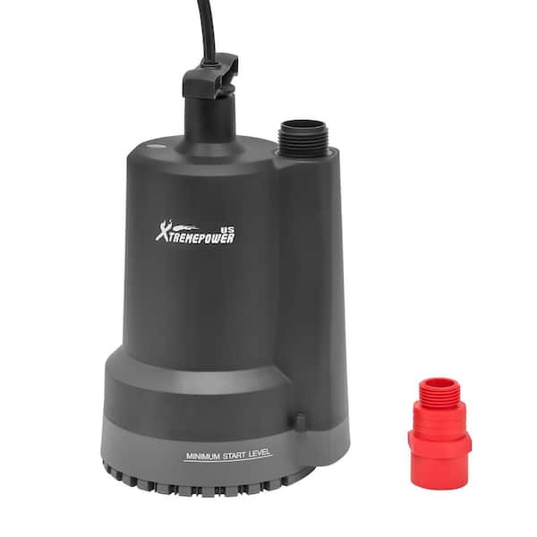 XtremepowerUS 1/3 HP 2150 GPH Thermoplastic Submersible Utility Pump