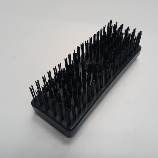 Brosse Métallique Bloc 2,5 X 7 Pouces – 6 X 19 Rangées De Poils En Acier Carbone