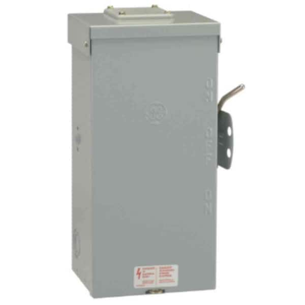 Emergency Power Transfer Switch Non Fused Generator Manual GE 100 Amp 240 Volt 