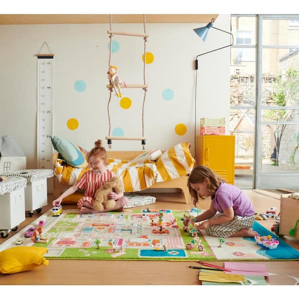 Area Runner Rug 2x6 Ft Tropical Paradise Beach Non Skid Floor Mat for  Living Room Kids Room Bedroom Kitchen Floor Hallways Carpet Throw Rugs