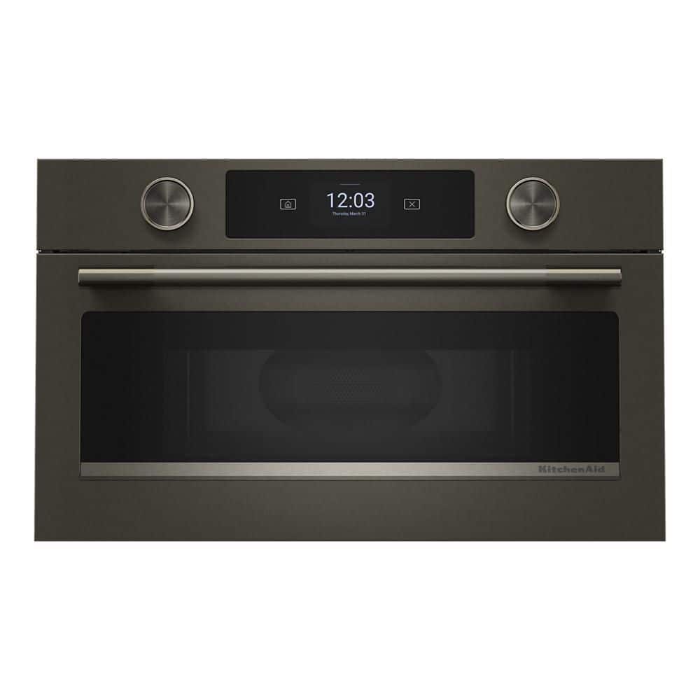 KitchenAid 1.4 cu. ft. Electric Built-In Microwave in Black Ore