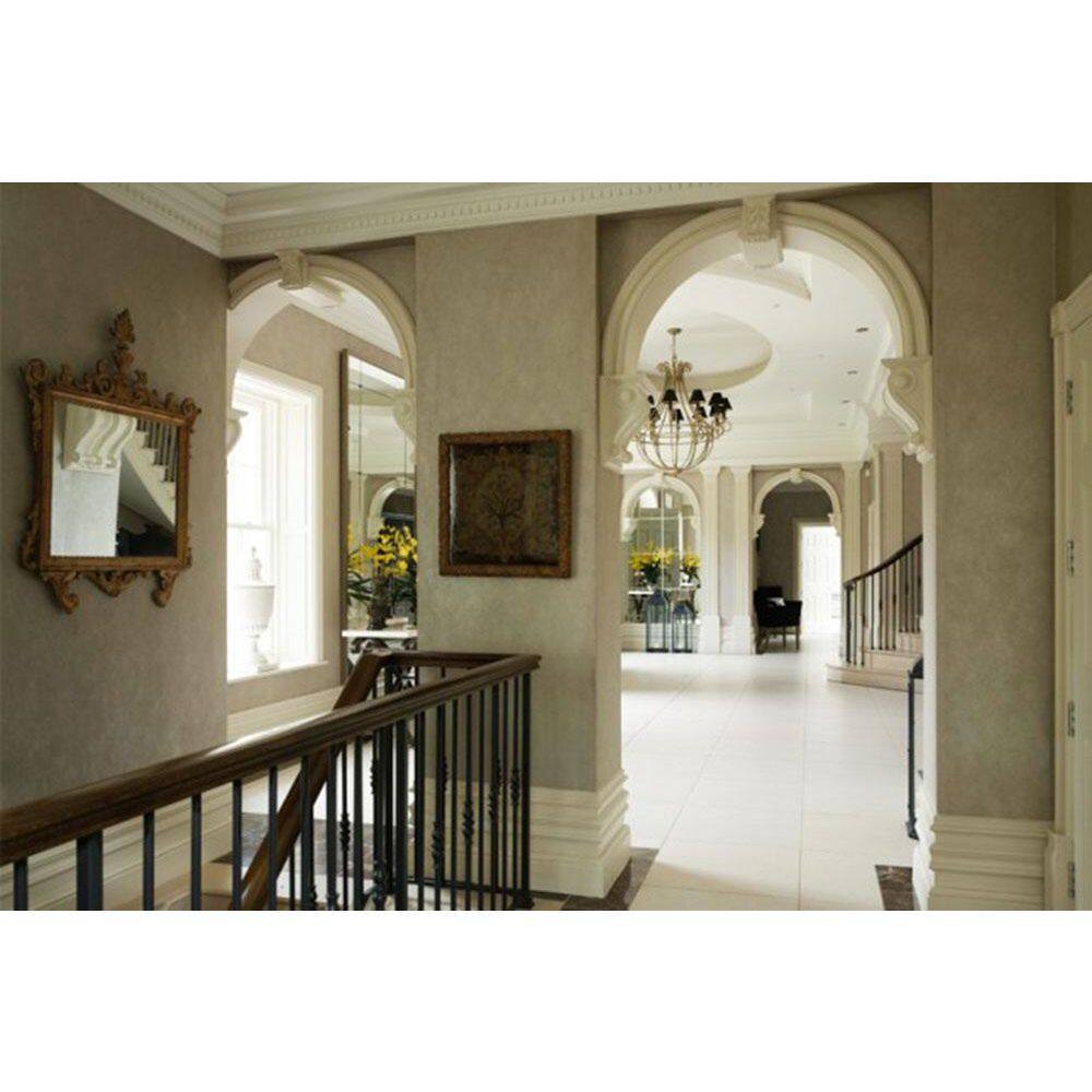 78-Inch White Polyurethane Dentil Crown Moulding