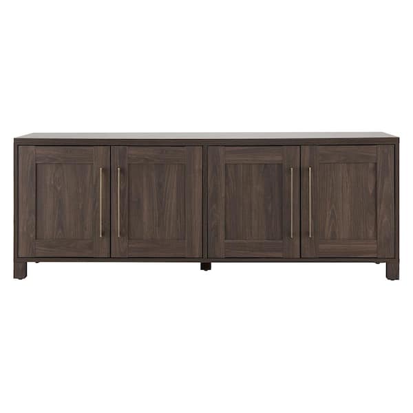 Chabot 68 in. Alder Brown TV Stand Fits TV's up to 75 in.