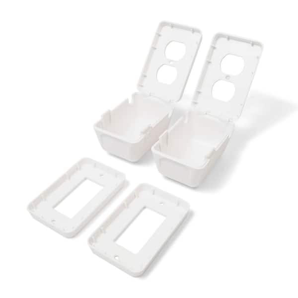Home Safety Outlet Cover, (2-Pack)
