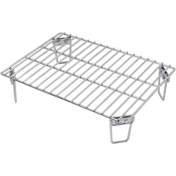 Stainless Steel Grill Warming Rack Replacement for Pellet Grill Upper Shelf Compatible with Davy Crockett Trek