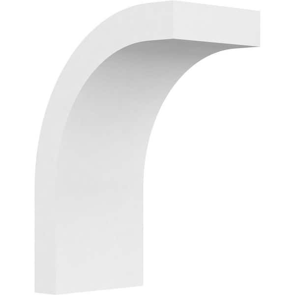 Ekena Millwork 5"W x 8"D x 12"H Standard Heritage Architectural Grade PVC Knee Brace
