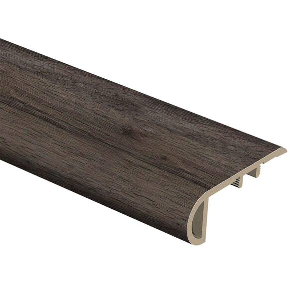 Zamma Ash Oak/Moonshine 1 in. Thick x 2-1/2 in. Wide x 94 in. Length Vinyl Stair Nose Molding