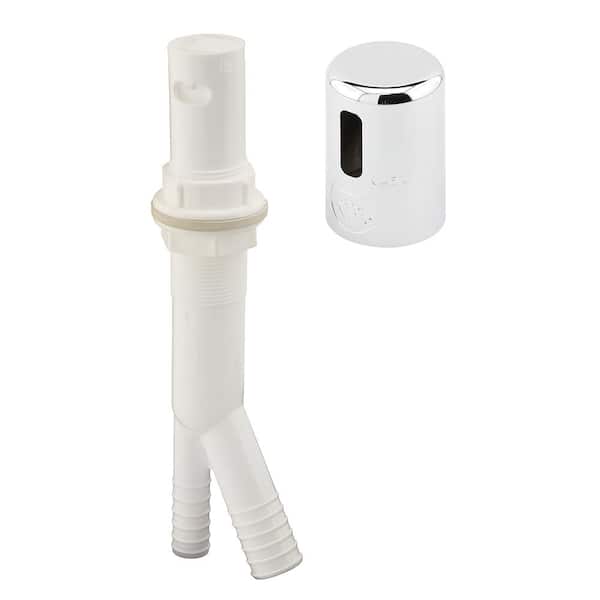 Dishwasher Air Gap, Polyethylene Construction, Chrome, UPC and IAPMO