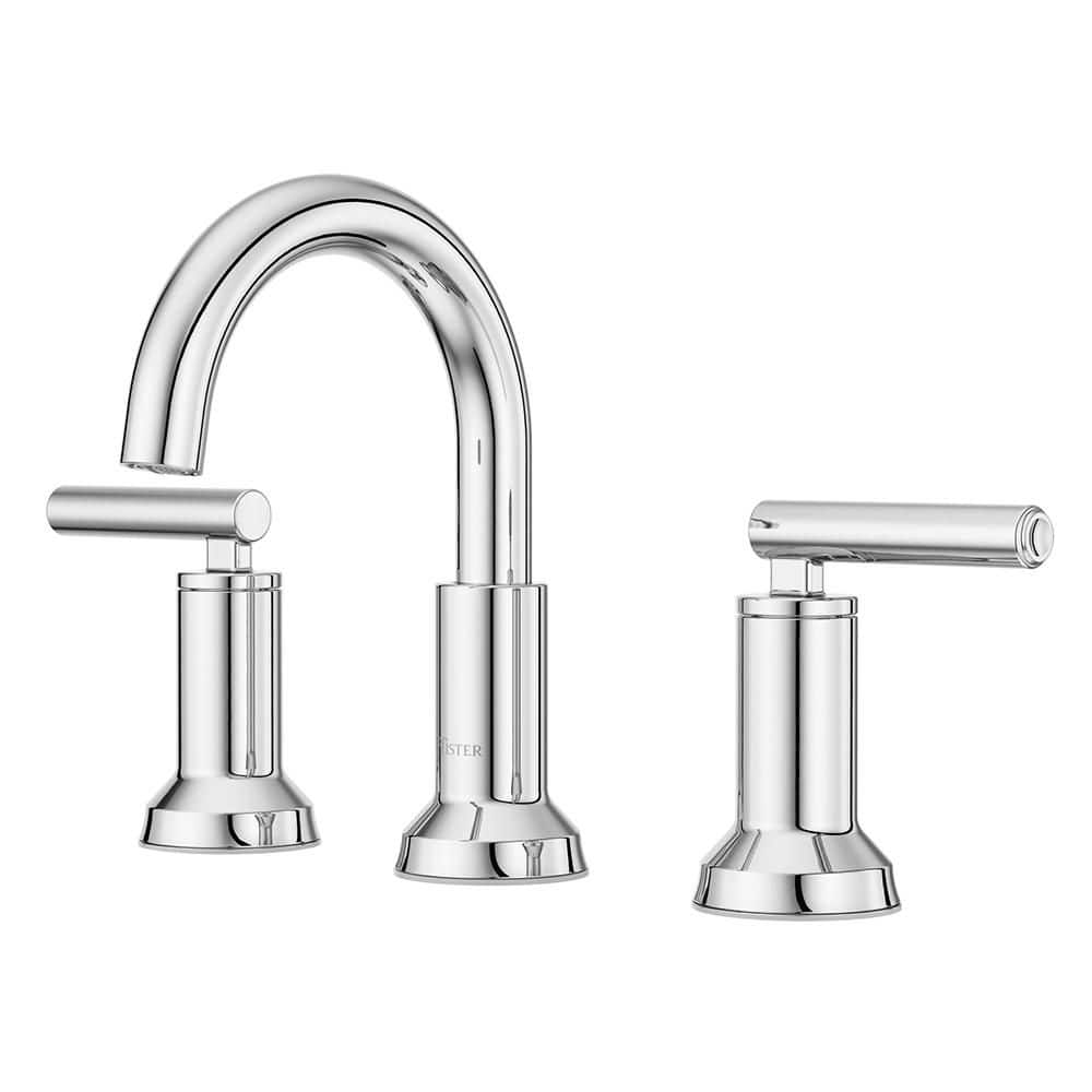 Capistrano 8 in. Widespread 2-Handle Bathroom Sink Faucet in Polished Chrome price history on PriceWatchPro