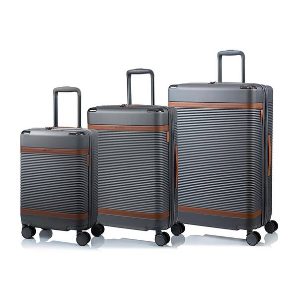 CHAMPS Vintage 29 in., 20 in. Dark Grey Hardside Luggage Set with Spinner  Wheels (2-Piece) S1016-DARK GREY - The Home Depot