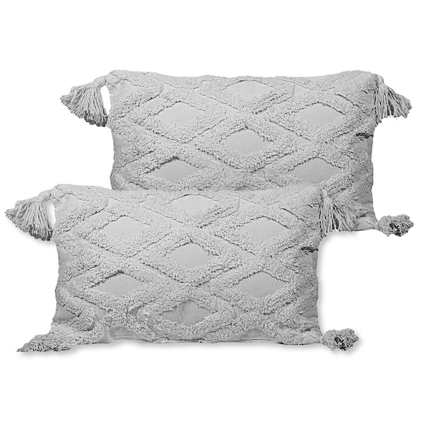 Outdoor macrame pillow hotsell