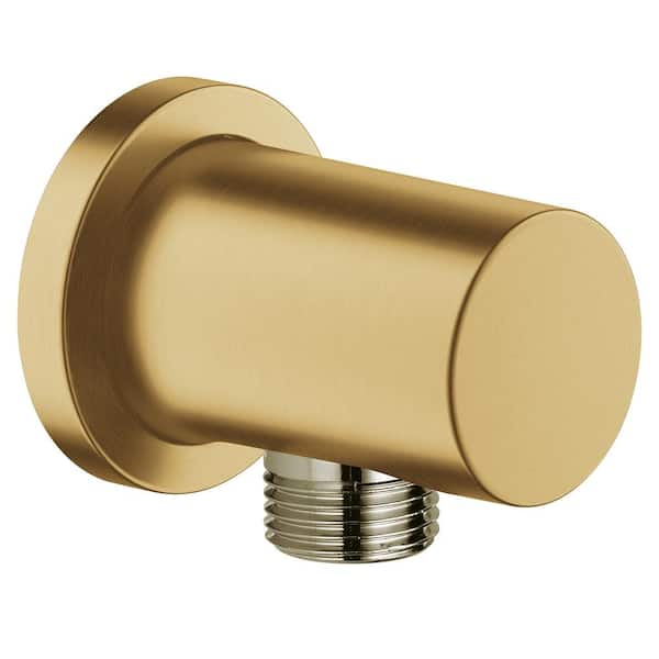 Rainshower 0.5 in. Shower Wall Union in Brushed Cool Sunrise