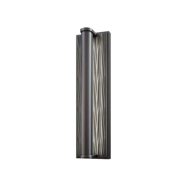 ALORA Kensington 15-in 1 Light 18-Watt Urban Bronze Integrated LED Vanity Light