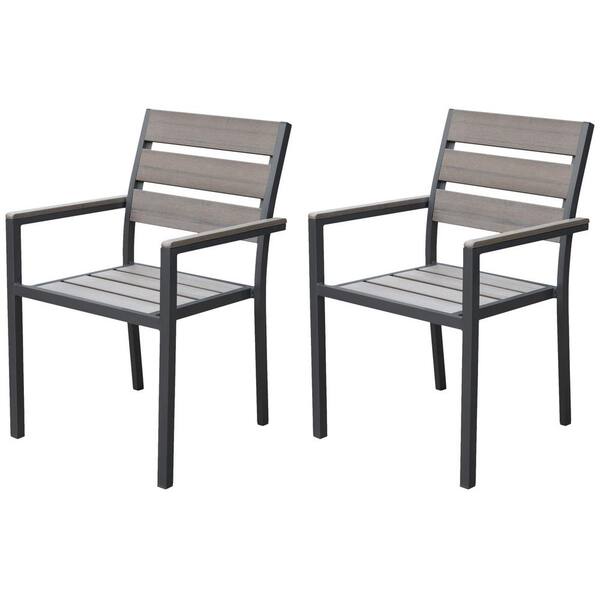 Stackable Garden Chair Aluminium With Belt covering 