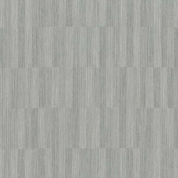 Brewster Barie Grey Vertical Tile Grey Wallpaper Sample