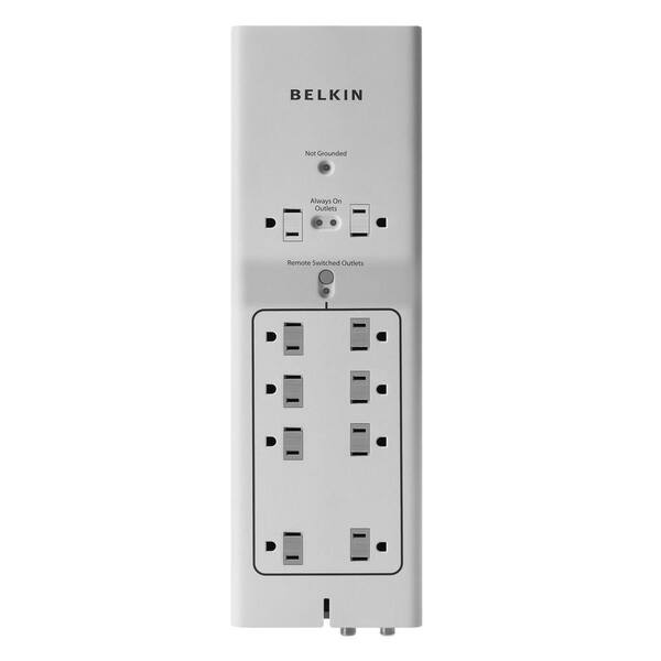 Belkin Conserve Switch AV Surge 10 Outlet Surge Protector with Remote