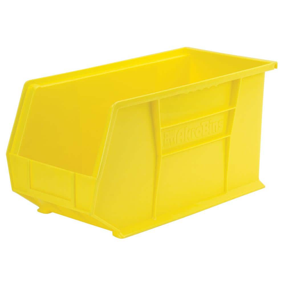 Akro Mils AkroBin Storage Bin Small Size Blue 5 x 11 x 10 78 - Office Depot