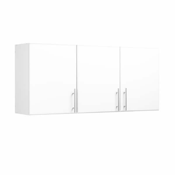 Prepac Prepac Elite Wall Cabinet, Versatile Adjustable Tall 3-Door Garage Wall Cabinet, 54"W x 24"H x 12"D, WEW-5424, White