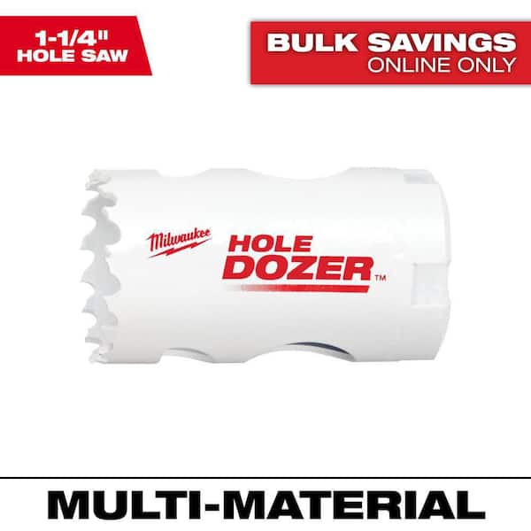 1-1/4 in. Hole Dozer Bi-Metal Hole Saw