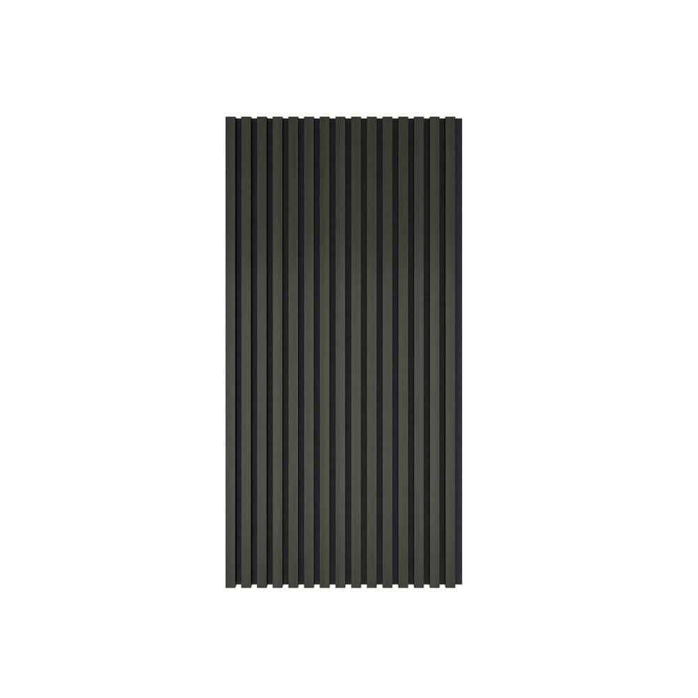 Black Wood Veneer MDF Acoustic Panels, 2-Piece 47 in. x 23.6 in. Sound Absorbing Panels for Home Theater and Bedroom price history on PriceWatchPro