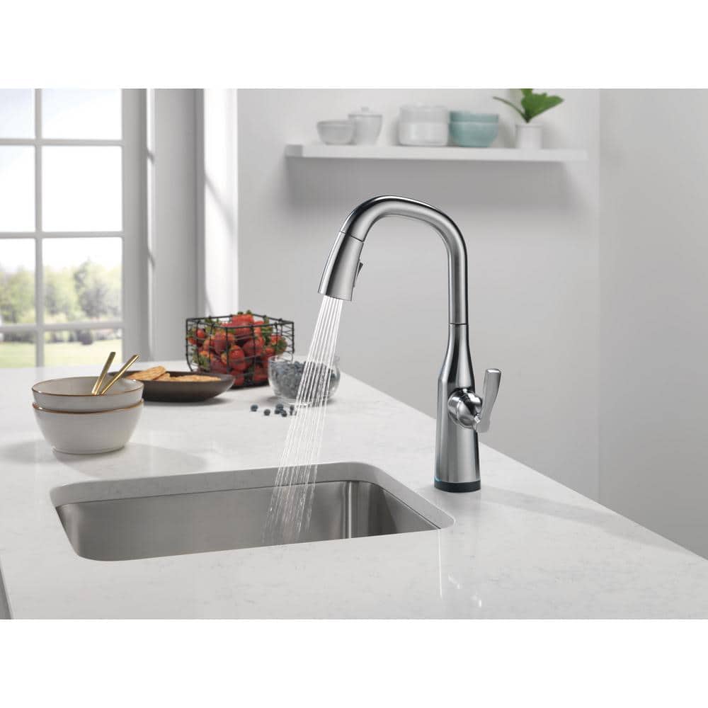 Arctic Stainless Steel Modern Pull-Out Spray Bar Faucet