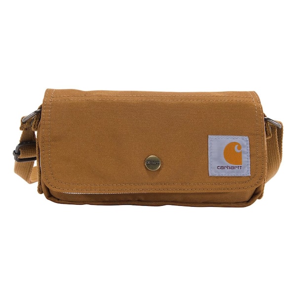 Carhartt 6.25 in. Crossbody Horizontal Bag Backpack Brown OS