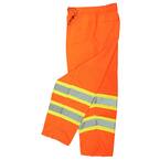 Class E Waterproof Safety Pants Orange Med/Large