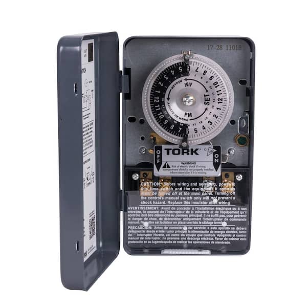 40 Amp 1-Channel 24-Hours Indoor Mechanical Time Switch for Same Time Every Day