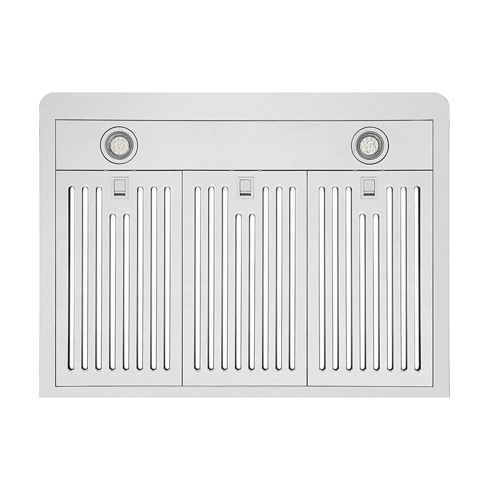 36-Inch Stainless Steel Under Cabinet Range Hood with LED Lights