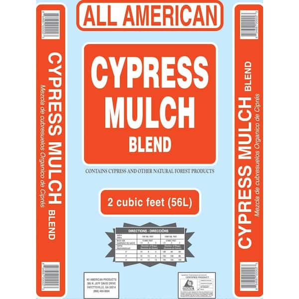 null 2 cu. ft. Cypress Mulch Blend