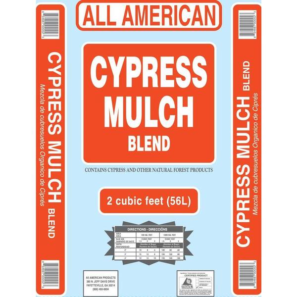 null 2 cu. ft. Cypress Mulch Blend