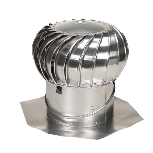 12 in. Mill Finish Aluminum Internally Braced Whirlybird Wind Turbine 12 in. Mill Finish Aluminum Internally Braced Whirlybird Wind Turbine