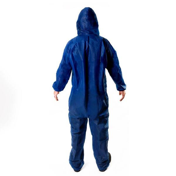 B Click Polyprop Coverall With Hood Disposable Boilersuit 