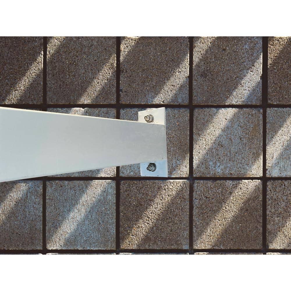 White Aluminum 16' x 10' Insulated Roof Patio Cover