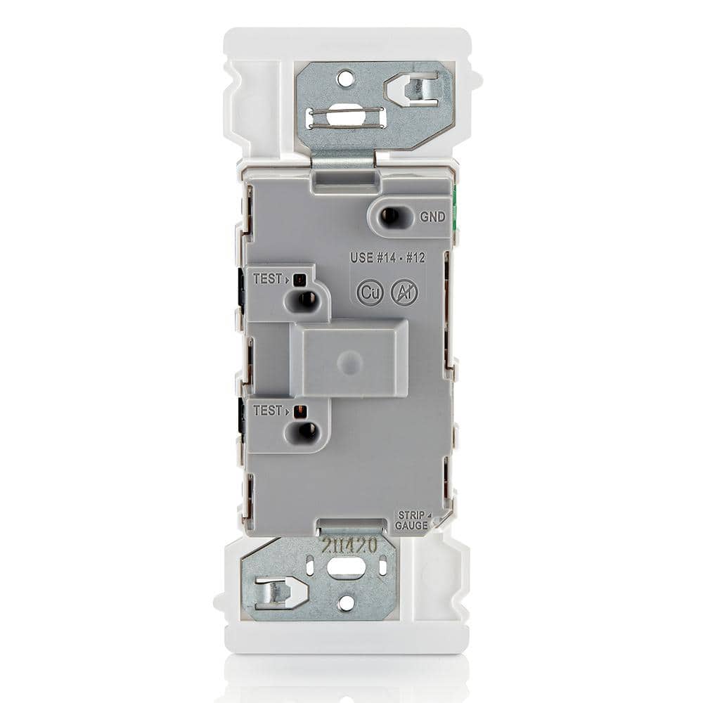Leviton White Single Pole 15 Amp Rocker Switch