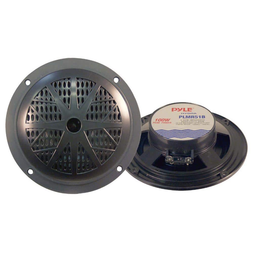 "2) New PLMR51B 5.25"" 200 Watt Marine/Boat Full-Range Audio Speakers Stereo" price history on PriceWatchPro