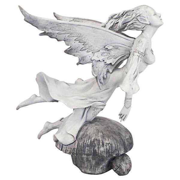 Design Toscano 11 in. H Enchanted Flight of the Garden Fairy 