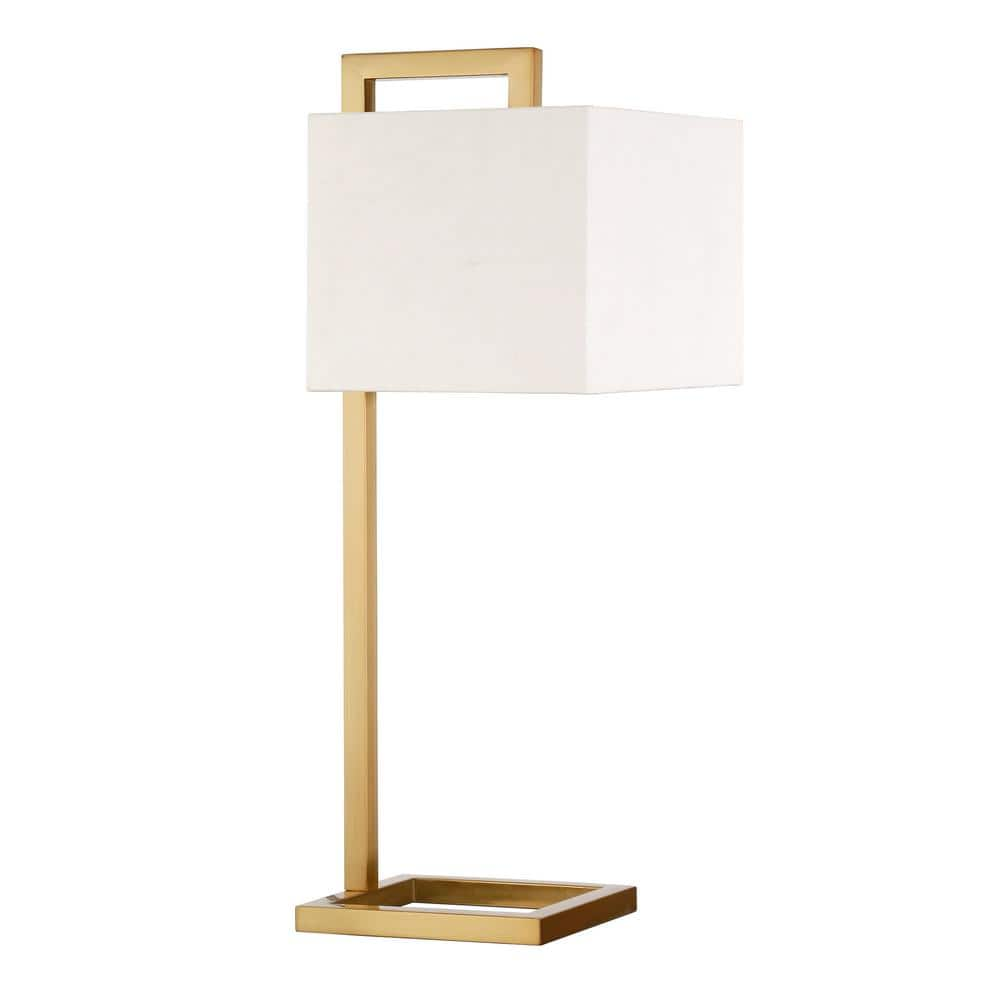 Meyer&Cross Grayson 26 in. Brass Table Lamp TL0567 - The Home Depot