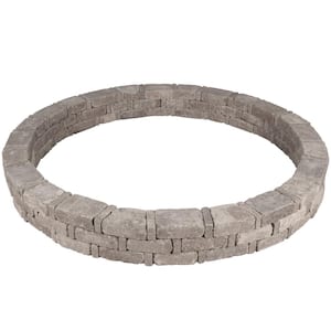 RumbleStone 93 in. x 10.5 in. Tree Ring Kit in Greystone