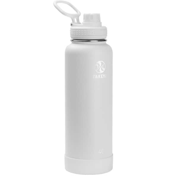 Takeya 40oz Actives Insulated Stainless Steel Spout Bottle Arctic