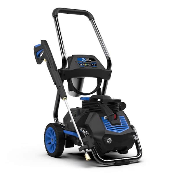 BC2N1HSB 2300 PSI, 1.7 GPM Cold Water Electric Pressure Washer, 2 in 1 Design with a 2 Wheel Cart